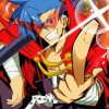 Kamina Tengen Toppa Gurren Lagann Diamond Paintings