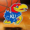 Kansas Jayhawks Basketball Team Logo Diamond Paintings