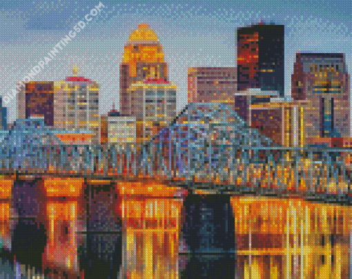 Kentucky Louisiville City Diamond Paintings