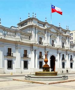 La Moneda Palace Santiago Chile Diamond Paintings