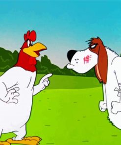 Leghorn Foghorn And Dog Diamond Paintings