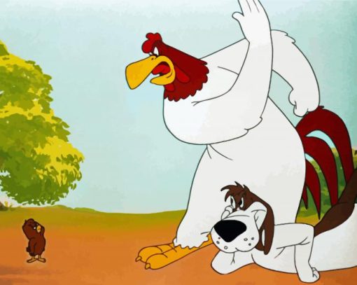 Leghorn Foghorn Cartoon Diamond Paintings