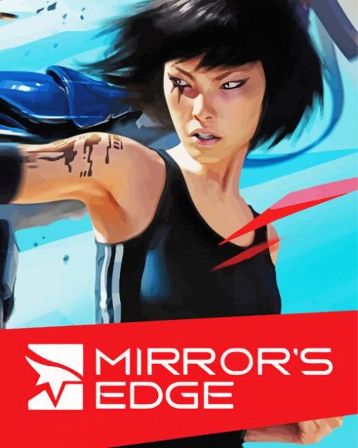 Mirrors Edge Game Diamond Paintings