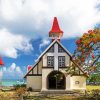 Notre Dame Auxiliatrice De Cap Mauritius Diamond Paintings