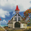 Notre Dame Auxiliatrice De Cap Mauritius Diamond Paintings