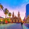 Plaza De Armas Santiago Chile Diamond Paintings