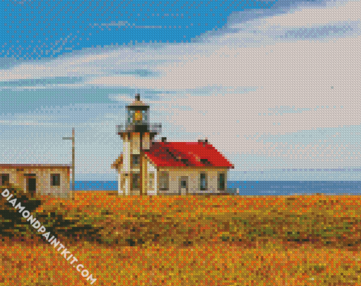 Point Cabrillo Lighthouse Diamond Paintings