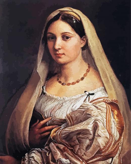 Raffaello Sanzio Woman With A Veil Diamond Paintings