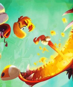 Rayman Game Serie Character Diamond Paintings