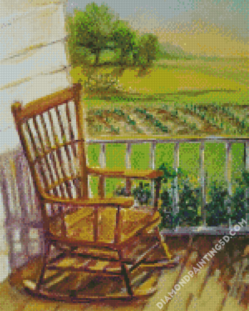 Rocking Chair Art Diamond Paintings