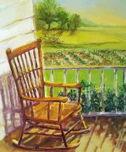 Rocking Chair Art Diamond Paintings