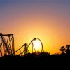 Roller Coaster Silhouette Diamond Paintings