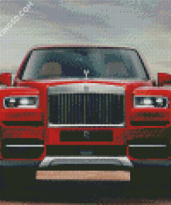 Rolls Royce Motor Car Diamond Paintings