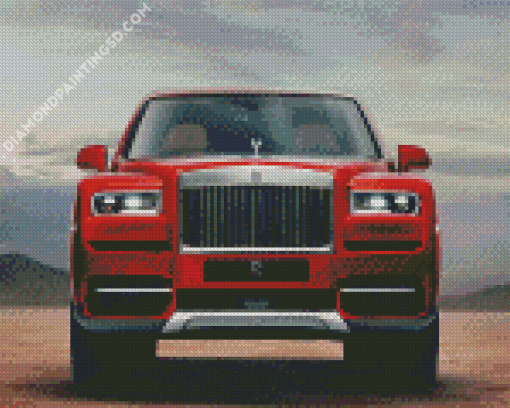 Rolls Royce Motor Car Diamond Paintings