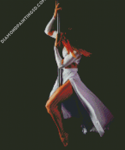 Aesthetic Pole Dancer Girl Diamond Paintings