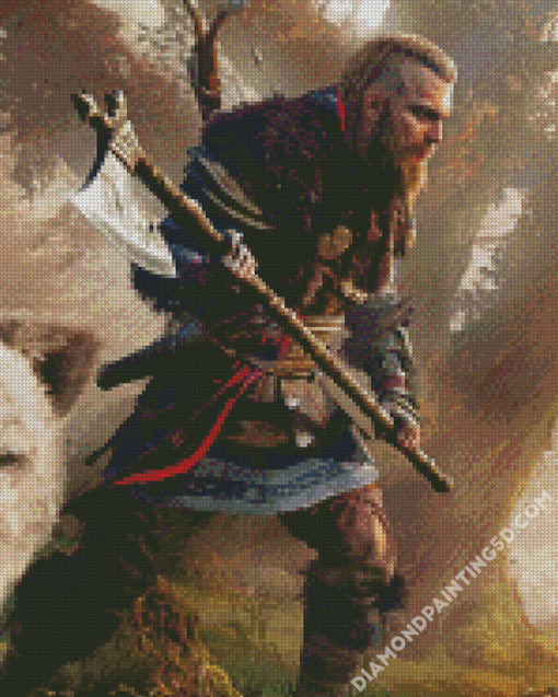 Assassin's Creed Valhalla Game Diamond Paintings