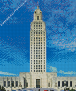 Baton Rouge Building Diamond Paintings