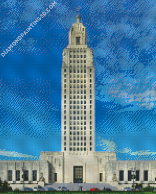 Baton Rouge Building Diamond Paintings