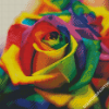 Beautiful Colorful Rose Diamond Paintings