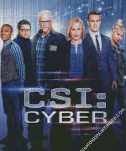 CSI Cyber Poster Diamond Paintings