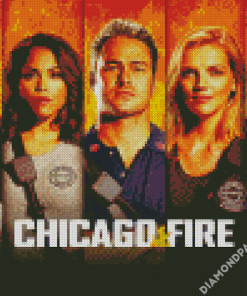 Chicago Fire American Serie Diamond Paintings