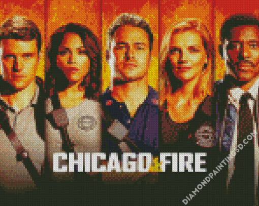 Chicago Fire American Serie Diamond Paintings