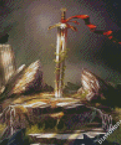 Exalibur Sword Diamond Paintings