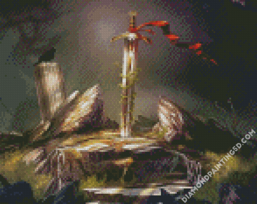 Exalibur Sword Diamond Paintings