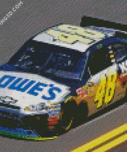 Fast 48 Nascar Race Car Diamond Paintings