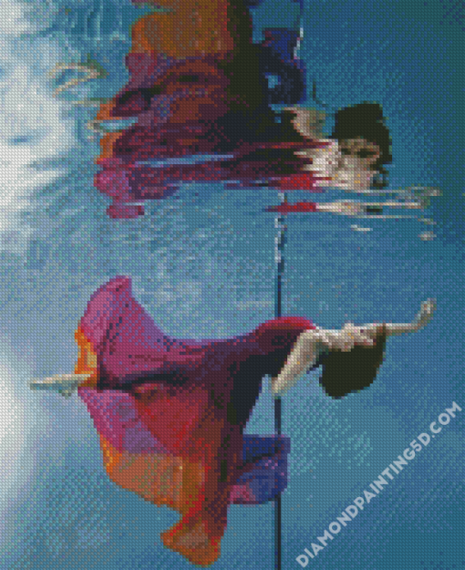 Pole Dancer Underwater Diamond Paintings