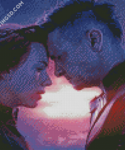 Clint And Natasha Characters Diamond Paintings