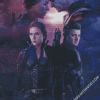 Clint And Natasha Poster Diamond Paintings