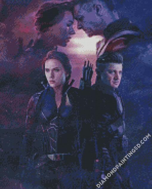 Clint And Natasha Poster Diamond Paintings