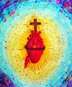 Sacred Heart Diamond Paintings