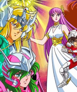 Saint Seiya Characters Diamond Paintings