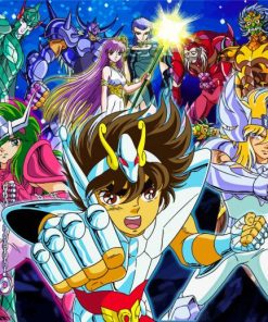 Saint Seiya Manga Anime Diamond Paintings