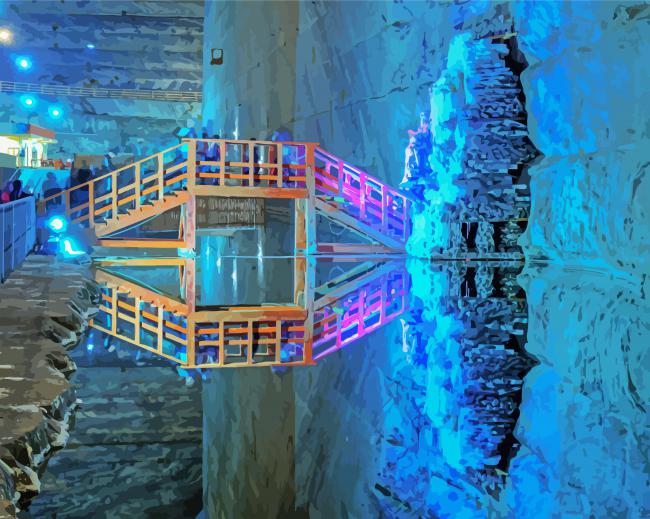 Salt Mines In Farahova Diamond Paintings