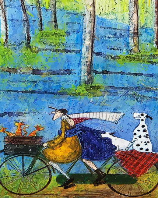 Sam Toft Spring Diamond Paintings