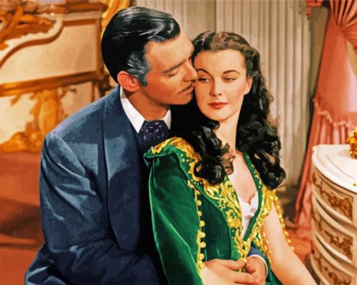 Scarlett And Rhett Gone With The Wind Diamond Paintings