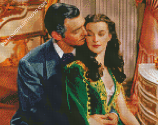 Scarlett And Rhett Gone With The Wind Diamond Paintings