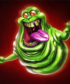 Slimer From Fhostbusters Animation Diamond Paintings