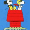 Snoopy And Mickey Mouse Diamond Paintings