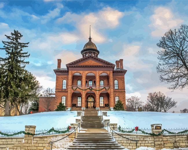 Stillwater Courthouse Diamond Paintings