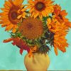 Sunflowers In A Vase Art Diamond Paintings