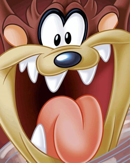 Taz Looney Tunes Animation Diamond Paintings