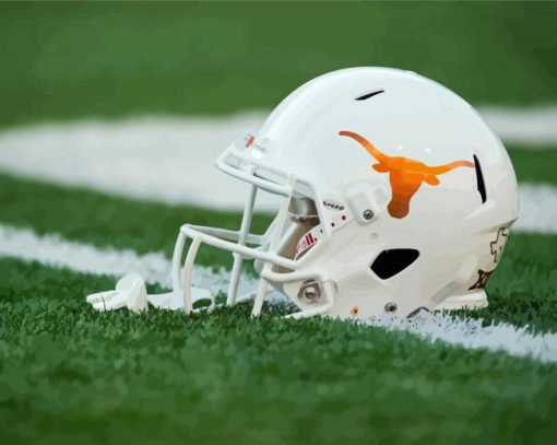 Texas Longhorns Football Helmet Diamond Paintings