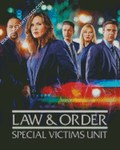 The Law And Order Serie Diamond Paintings