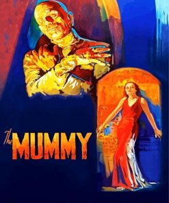 The Mummy Film Poster Diamond Paintings