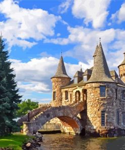 Upstate New York Boldt Castle Diamond Paintings