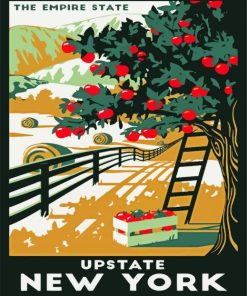 Upstate New York Poster Diamond Paintings